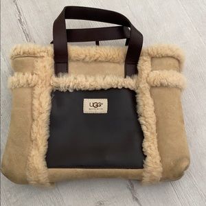 UGG Tote Handbag Tan & Brown